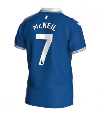 Maillot de foot Everton Dwight McNeil #7 Domicile 2023-24 Manches Courte